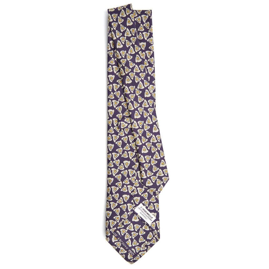VIOLET SILK TIE