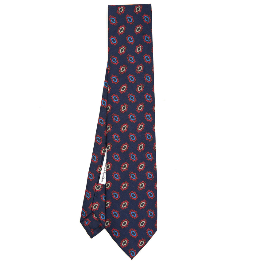 DARK BLUE SILK TIE