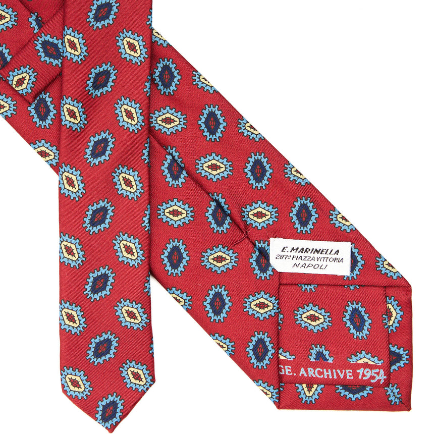 RED SILK TIE