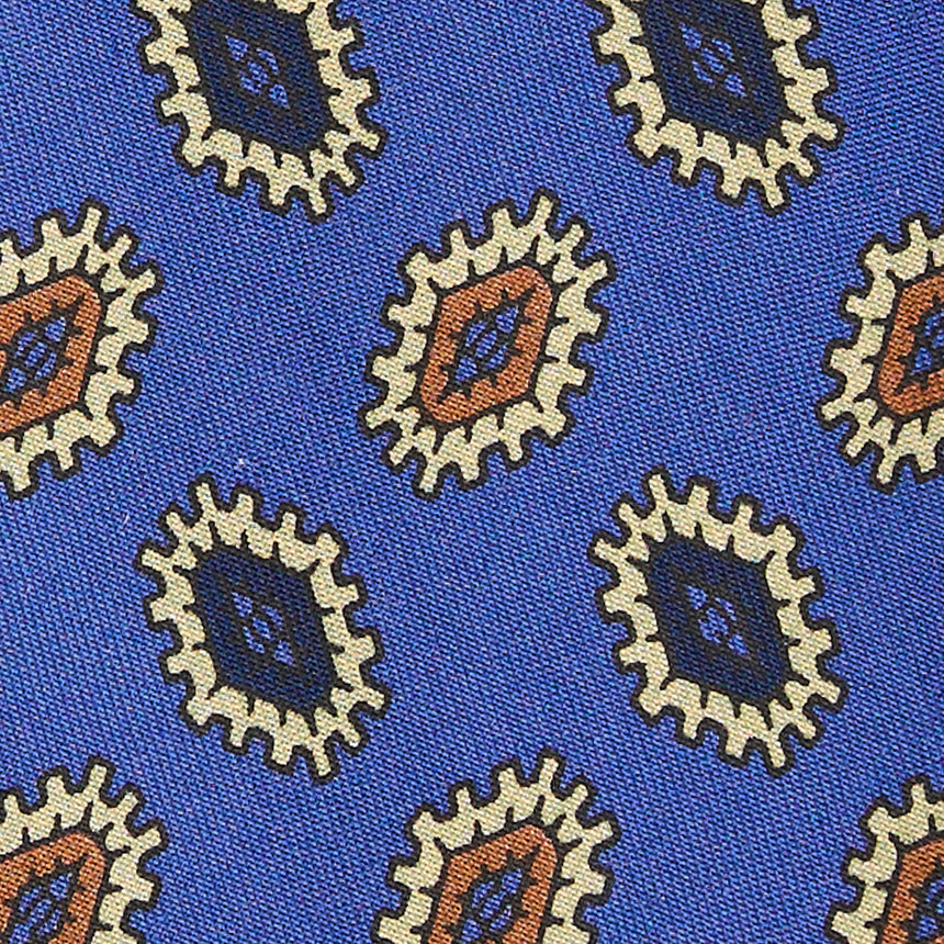 CRAVATTA IN SETA BLUETTE