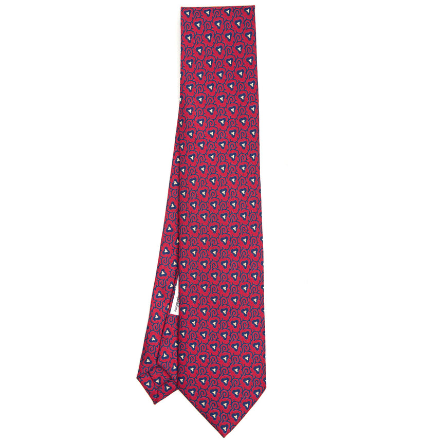 burgundy_silk_tie_archivio_collection_1958_02_full_front_view
