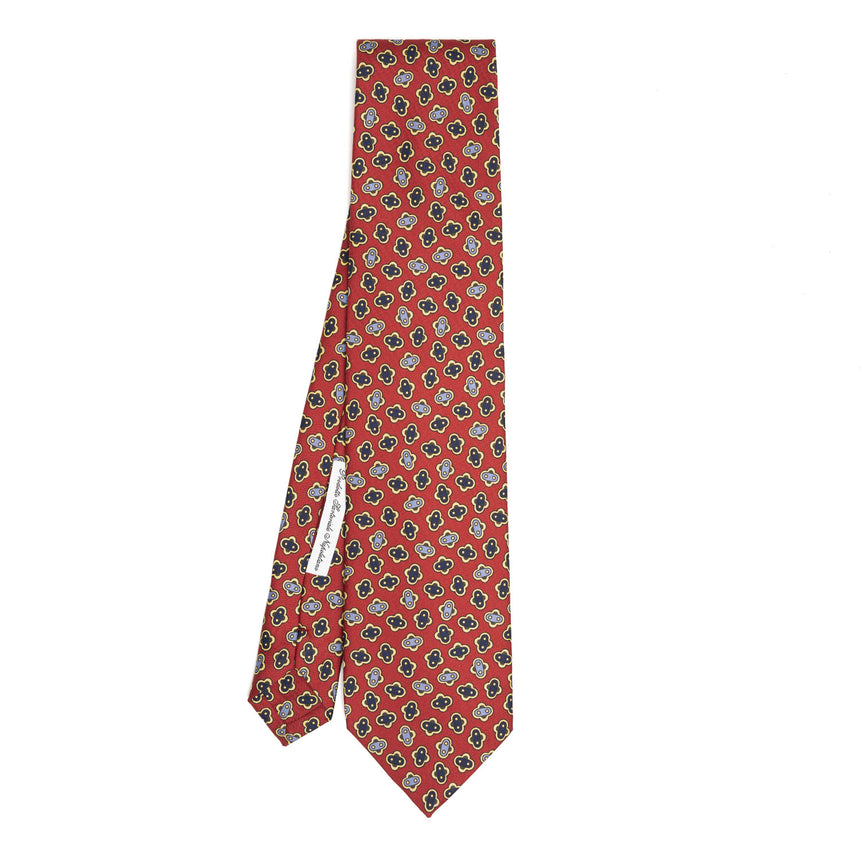 BURGUNDY SILK TIE