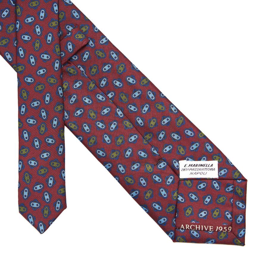 DARK BLU SILK TIE