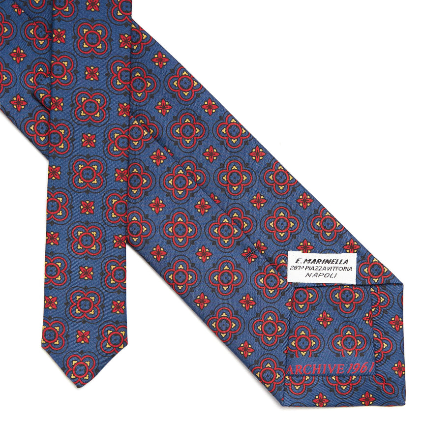 CRAVATTA IN SETA BLUETTE