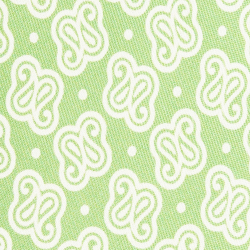 LIGHT GREEN SILK TIE