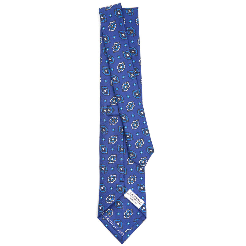 MID BLUE SILK TIE