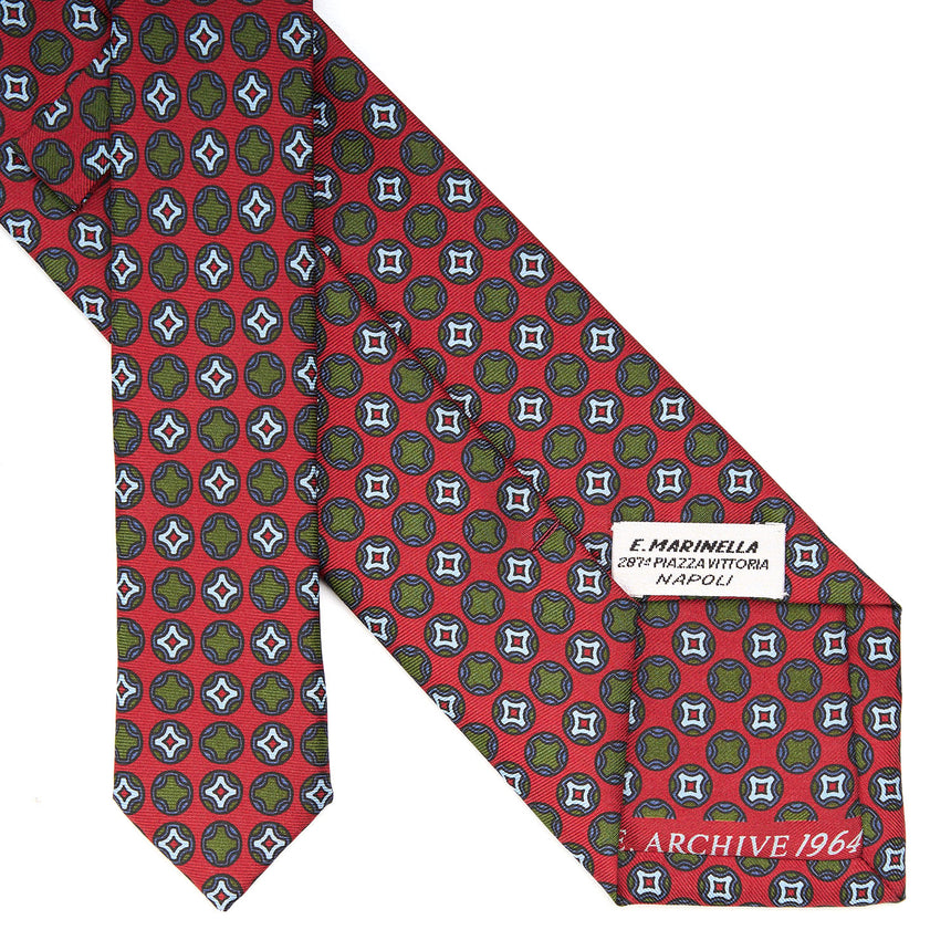 RED SILK TIE