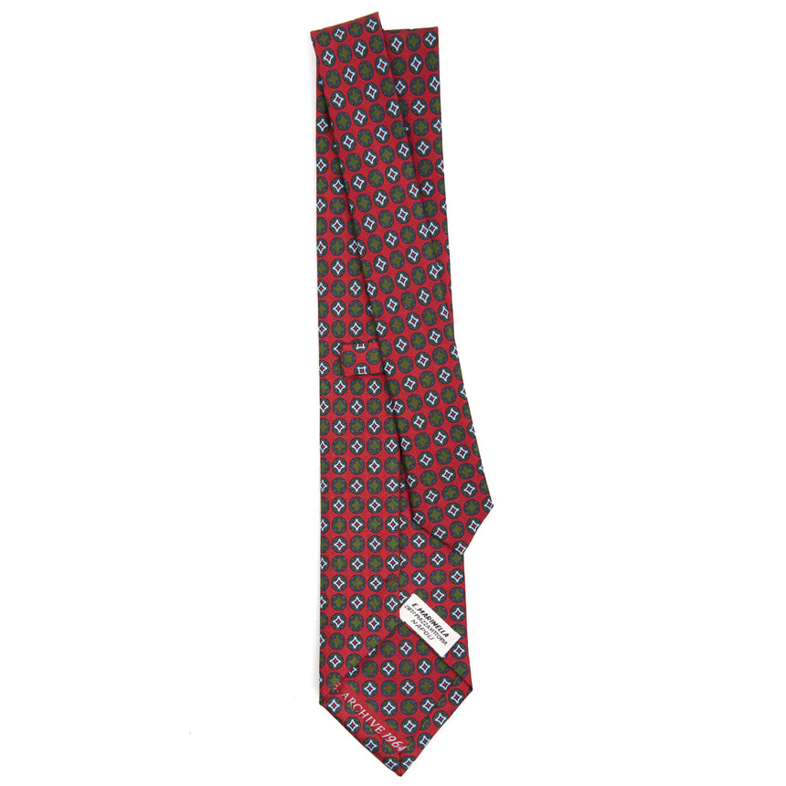 RED SILK TIE