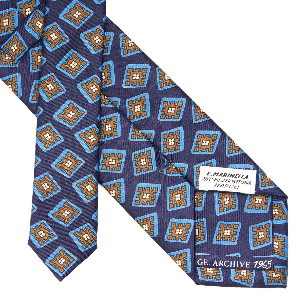 Dark Blue Silk Tie Archivio Collection 1965 1 01 E Marinella dark-blue-silk-tie-archivio-collection-1965-1-01-e-marinella