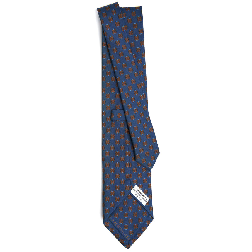 BLUE SILK TIE