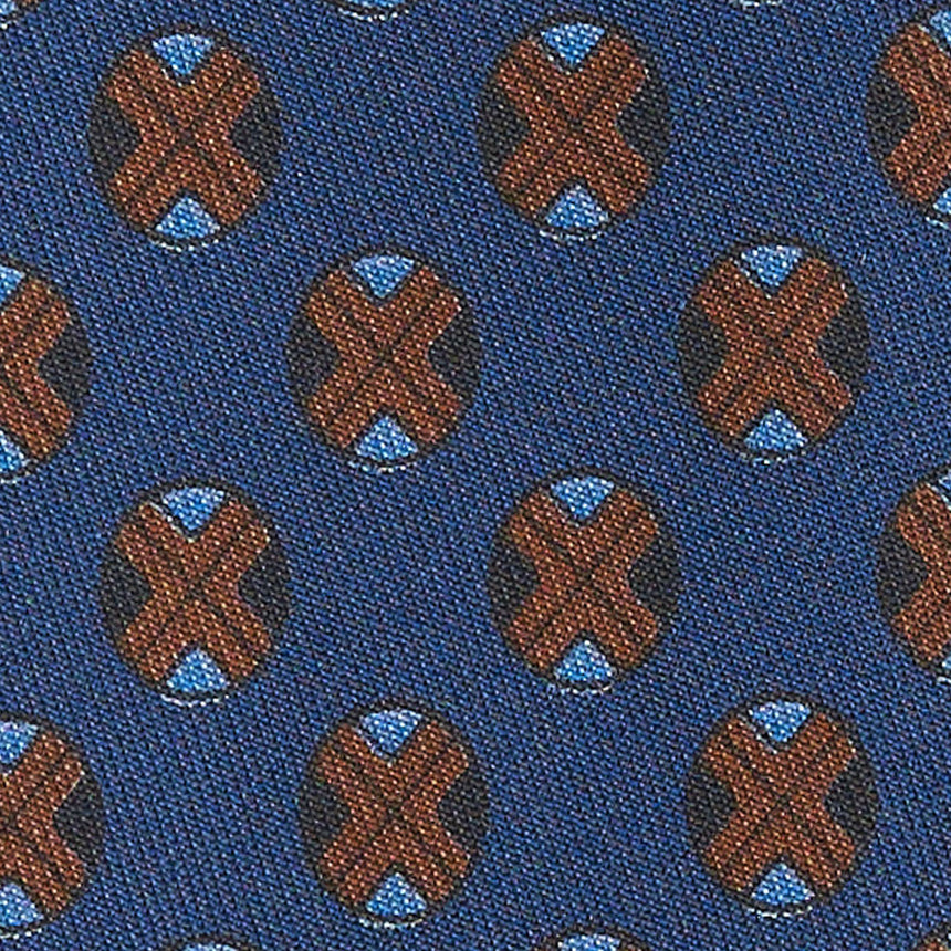 BLUE SILK TIE