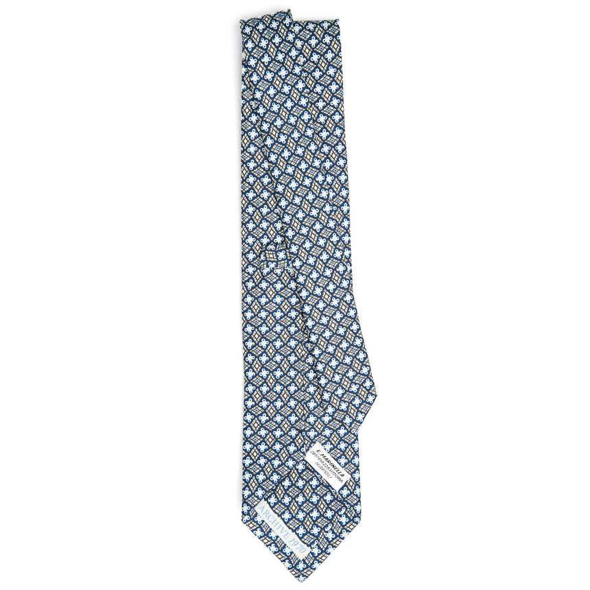 BLUE SILK TIE