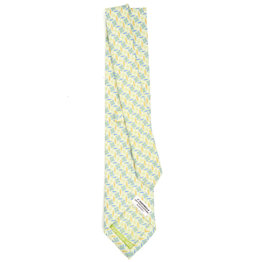 LIGHT GREEN SILK TIE