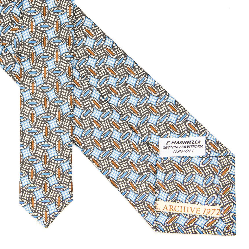 BLUE SILK TIE
