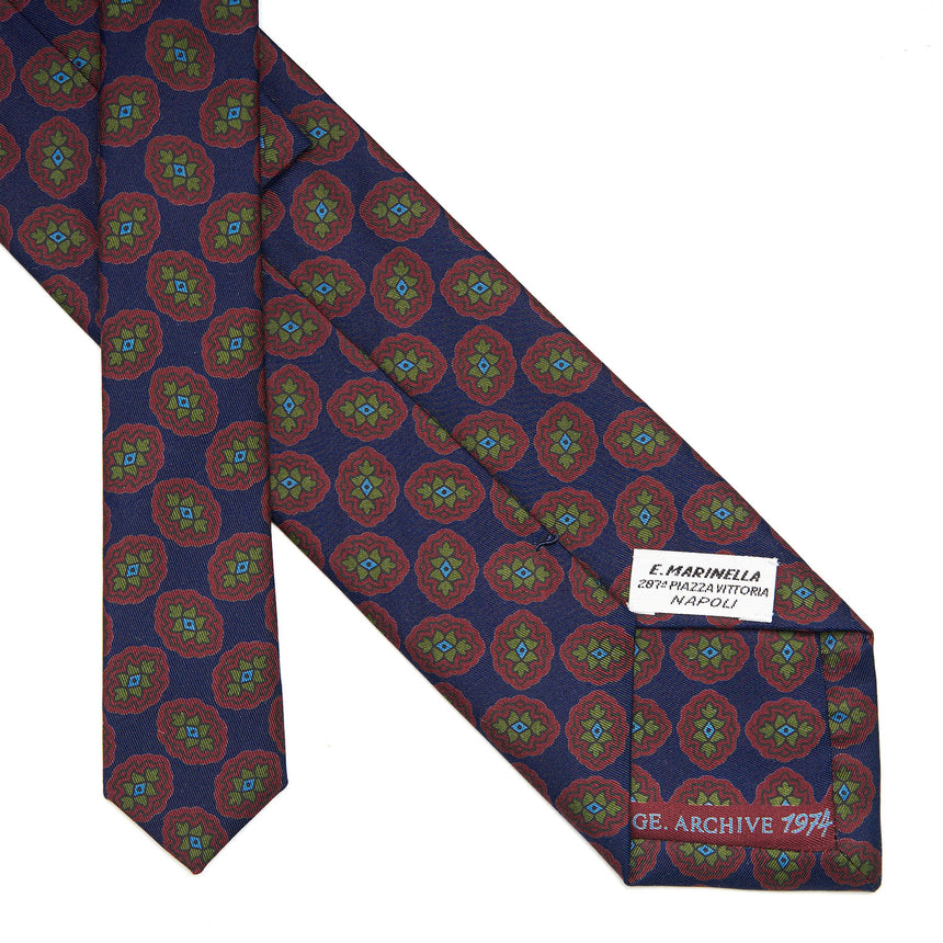 BLUE SILK TIE