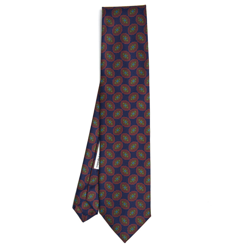 BLUE SILK TIE