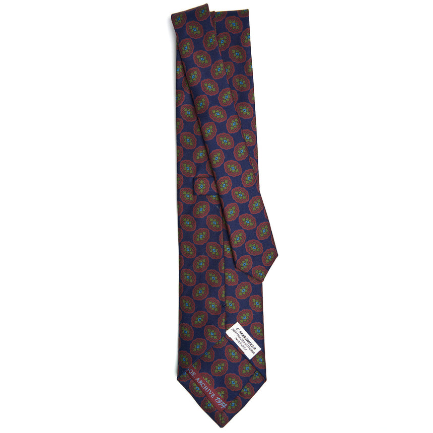 BLUE SILK TIE