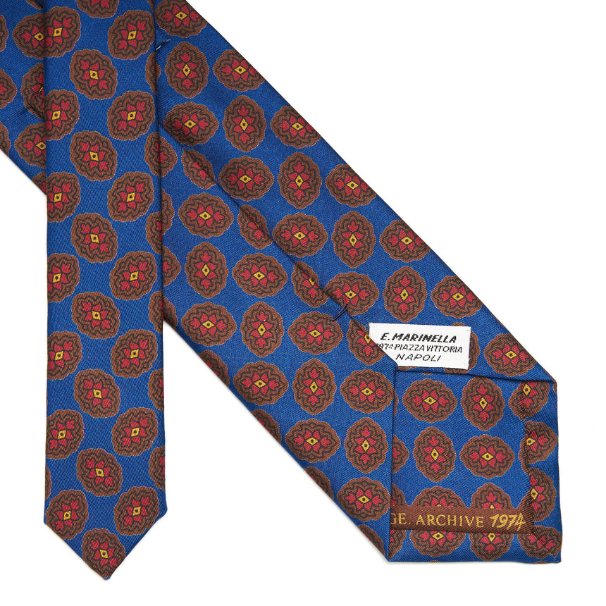 BLUE SILK TIE