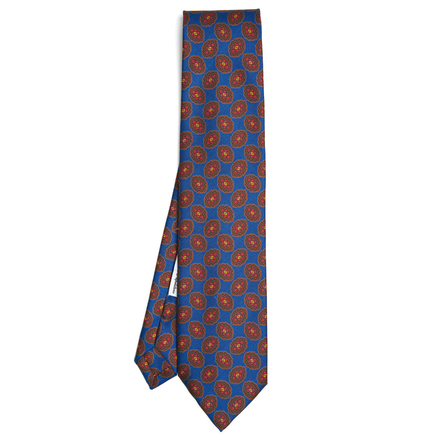 BLUE SILK TIE