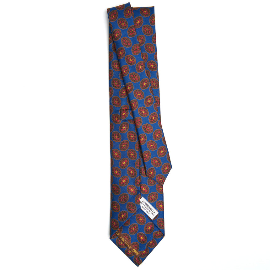BLUE SILK TIE