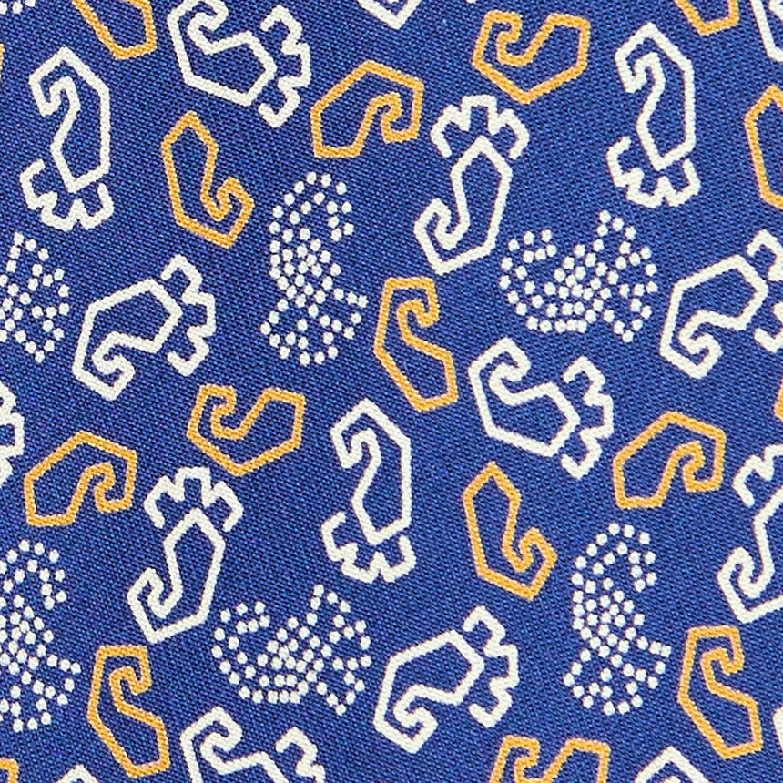 CRAVATTA IN SETA BLUETTE