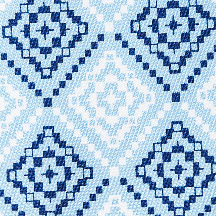 CRAVATTA IN SETA AZZURRA