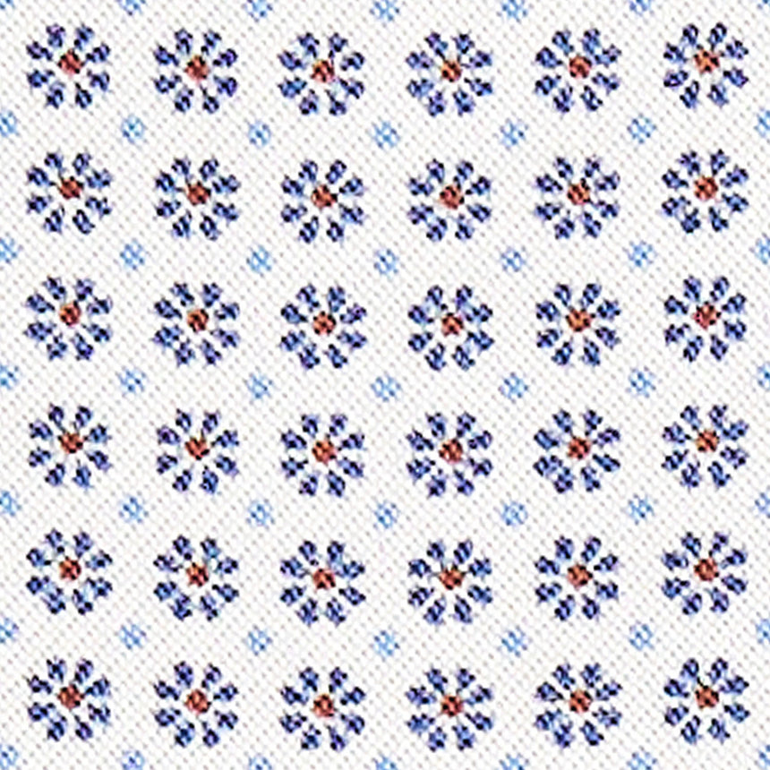 CRAVATTA ASCOT IN SETA BIANCA