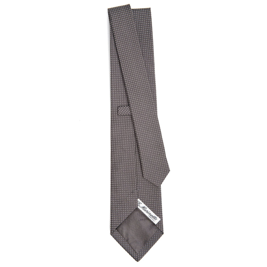 CRAVATTA CERIMONIA GRIGIO SCURO