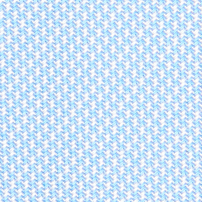 CRAVATTA CERIMONIA IN SETA JACQUARD AZZURRA