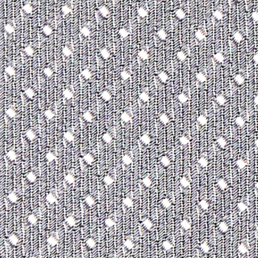 CRAVATTA CERIMONIA IN SETA JACQUARD GRIGIO SCURO