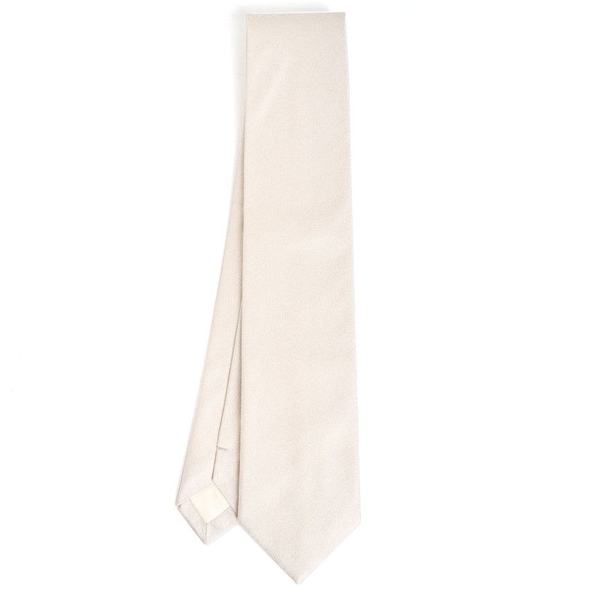 CRAVATTA CERIMONIA IN RASO DI SETA GRIGIO SCURO