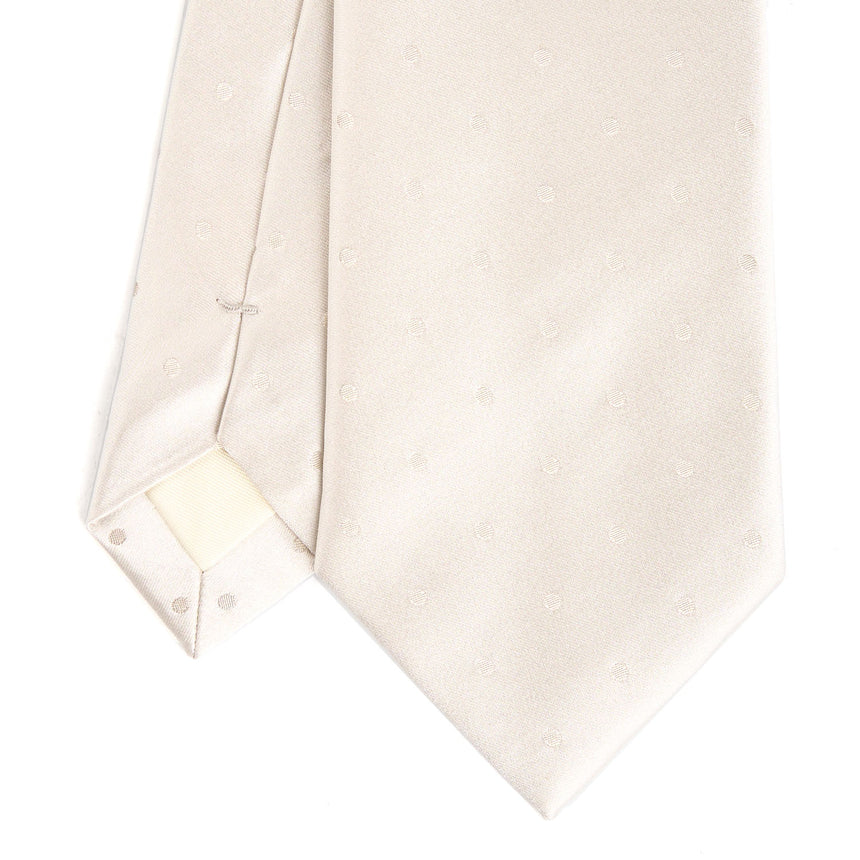 CRAVATTA CERIMONIA IN RASO DI SETA GRIGIO CHIARO