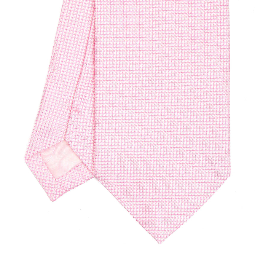 PINK CEREMONIAL TIE IN JACQUARD SILK