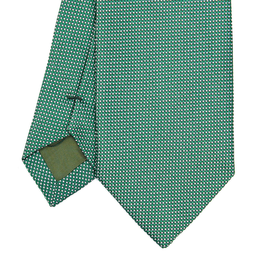 CRAVATTA CERIMONIA IN SETA JACQUARD VERDE CHIARO