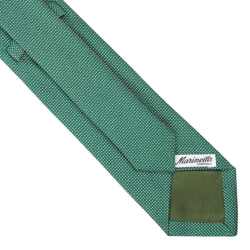 CRAVATTA CERIMONIA IN SETA JACQUARD VERDE CHIARO