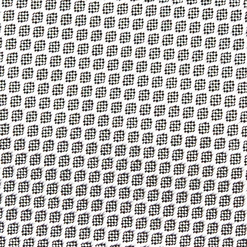 LIGHT GREY CEREMONIAL JACQUARD SILK TIE