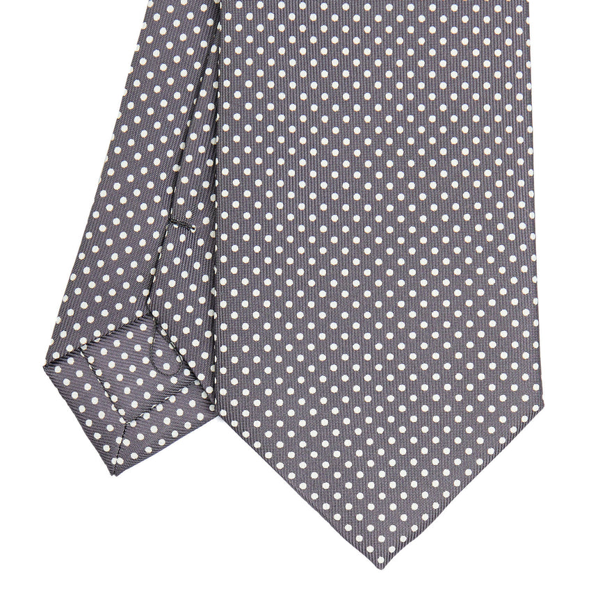 GREY SARTORIAL CLASSIC SILK TIE