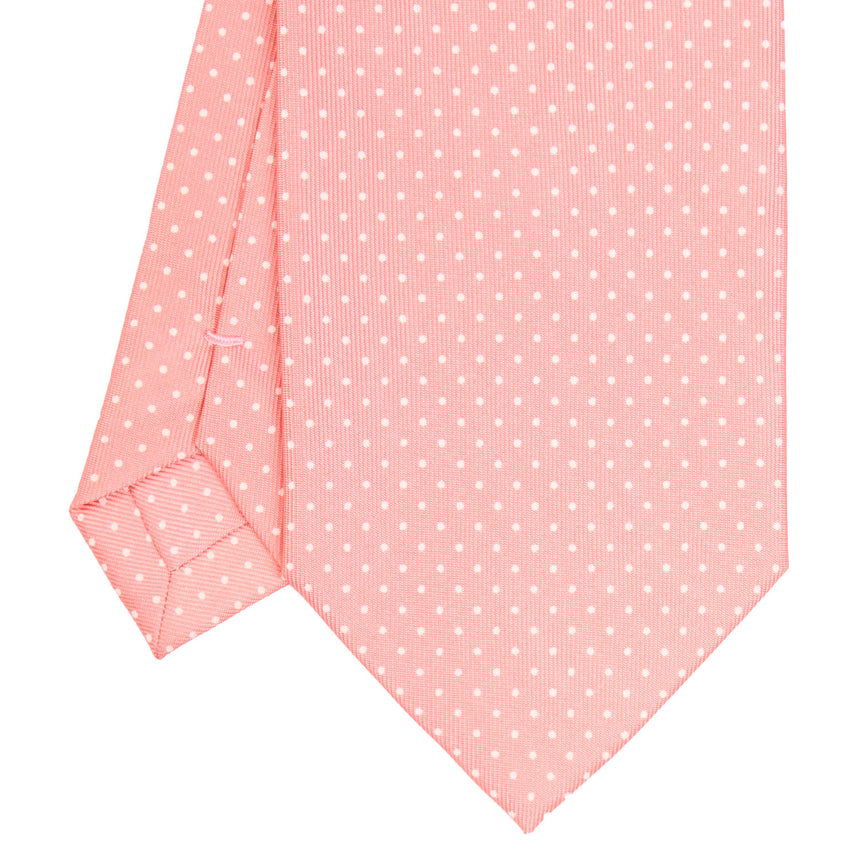 PINK SARTORIAL CLASSIC SILK TIE