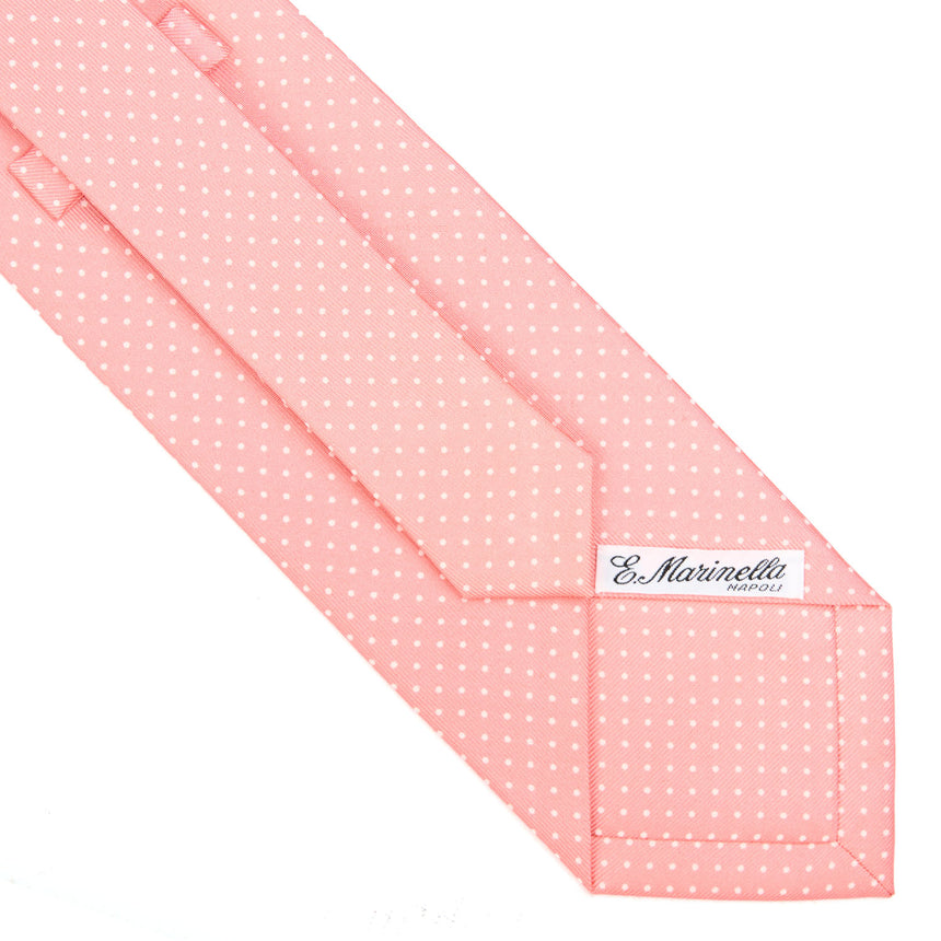 PINK SARTORIAL CLASSIC SILK TIE