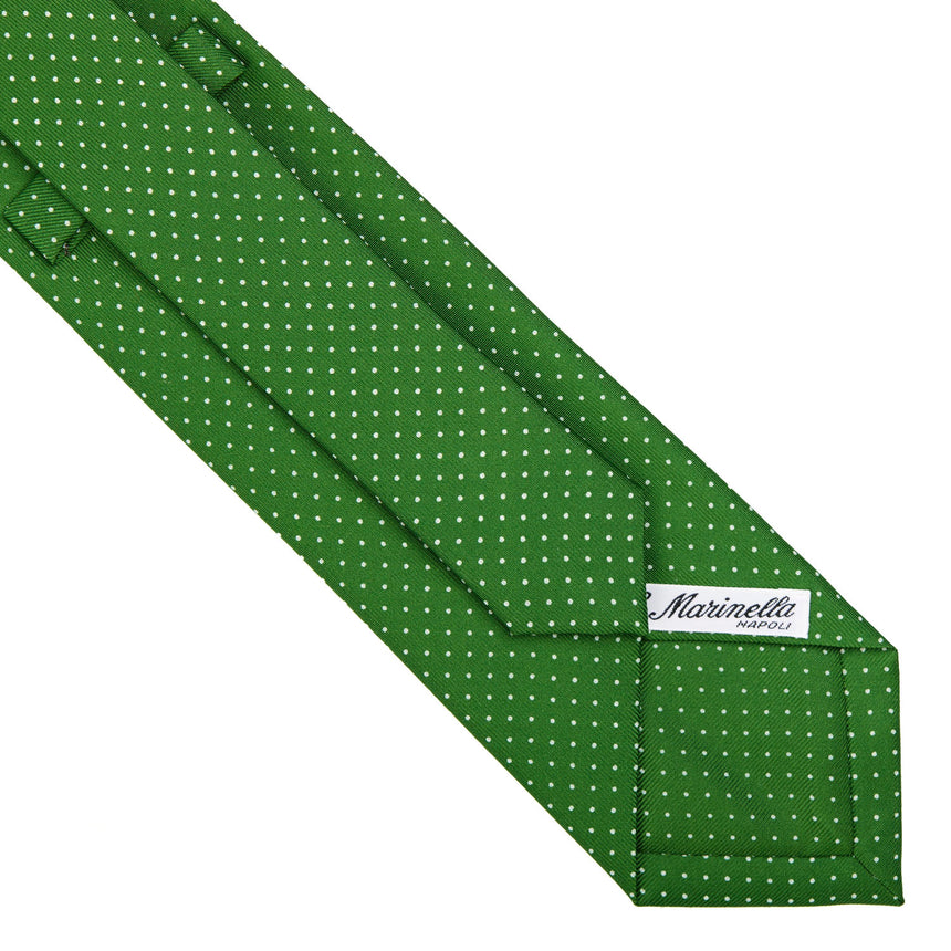 GREEN SARTORIAL CLASSIC SILK TIE
