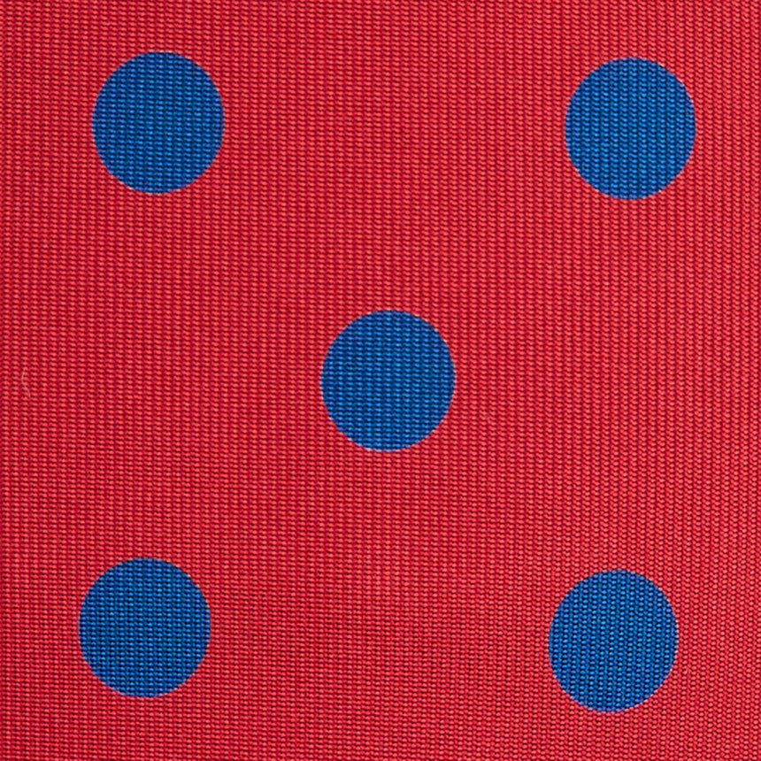 RED SARTORIAL CLASSIC SILK TIE