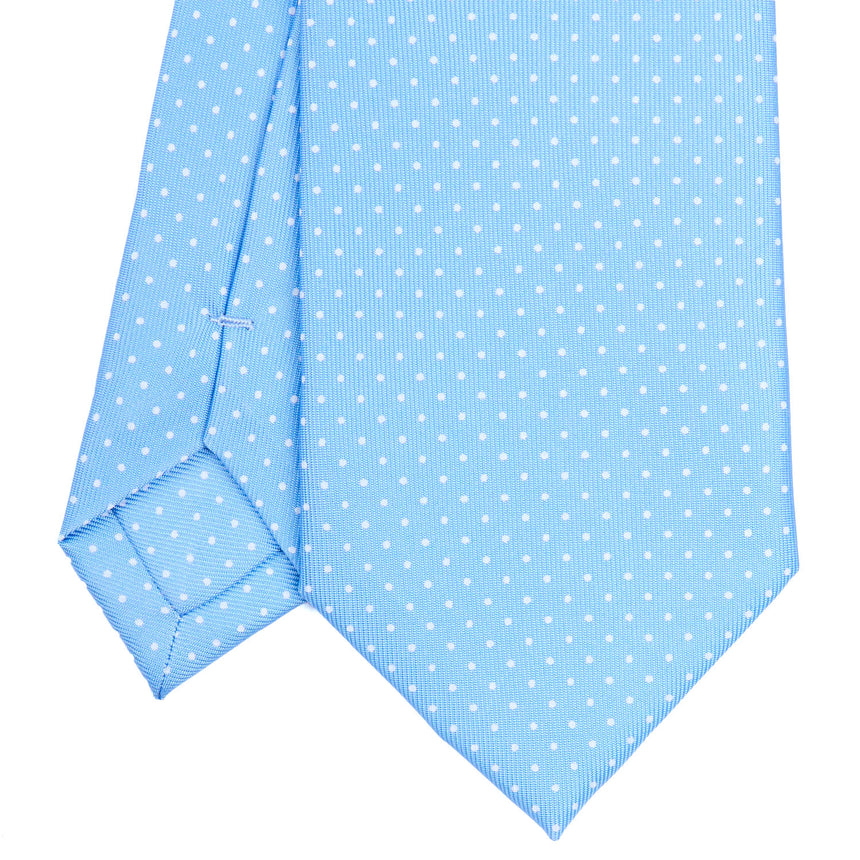 LIGHT BLUE SARTORIAL CLASSIC SILK TIE