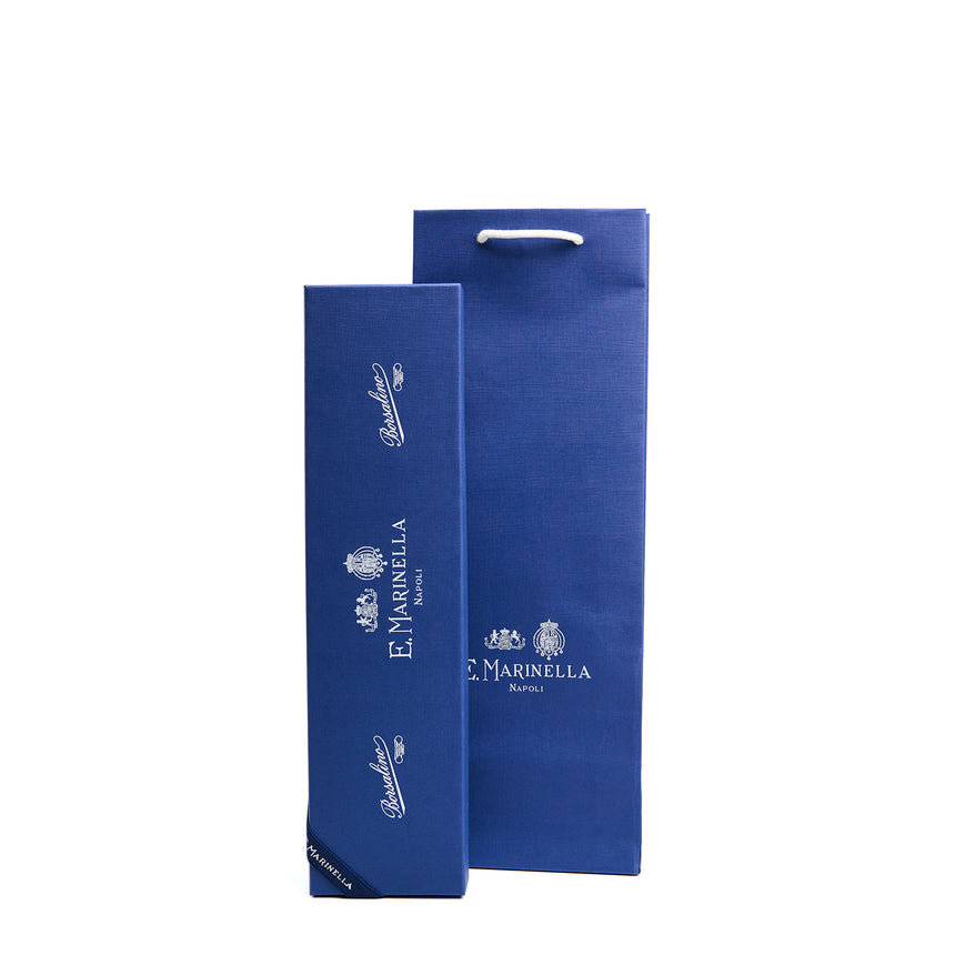 CRAVATTA SARTORIALE CLASSICA IN SETA BLU SCURO