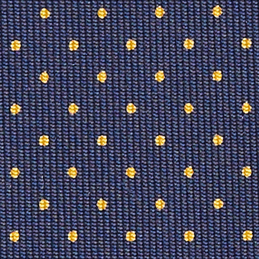 CRAVATTA SARTORIALE CLASSICA IN SETA BLU SCURO