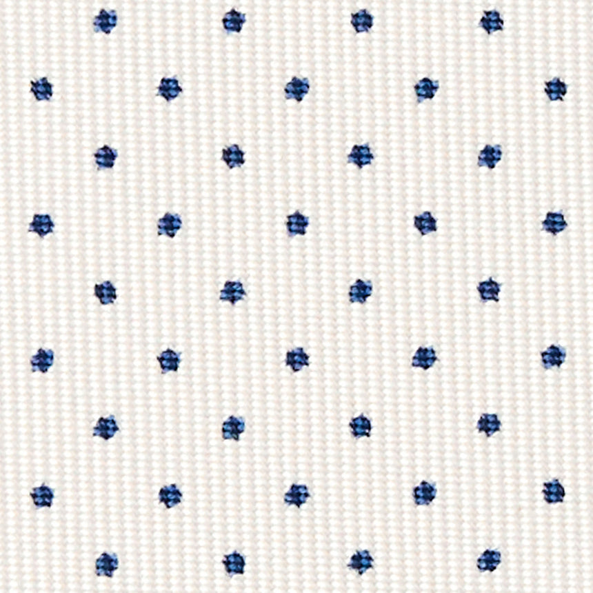 WHITE SARTORIAL CLASSIC SILK TIE