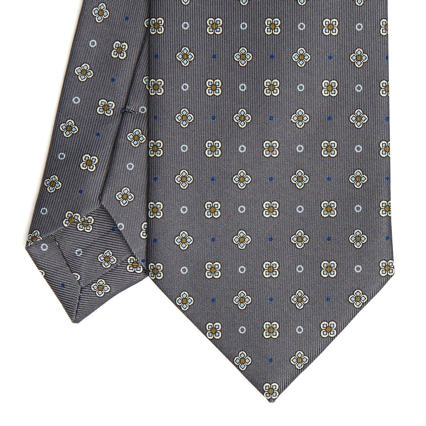 DARK GREY SARTORIAL CLASSIC SILK TIE