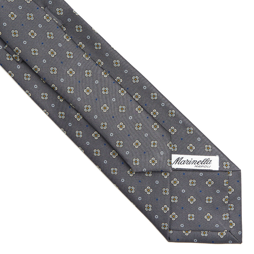 DARK GREY SARTORIAL CLASSIC SILK TIE