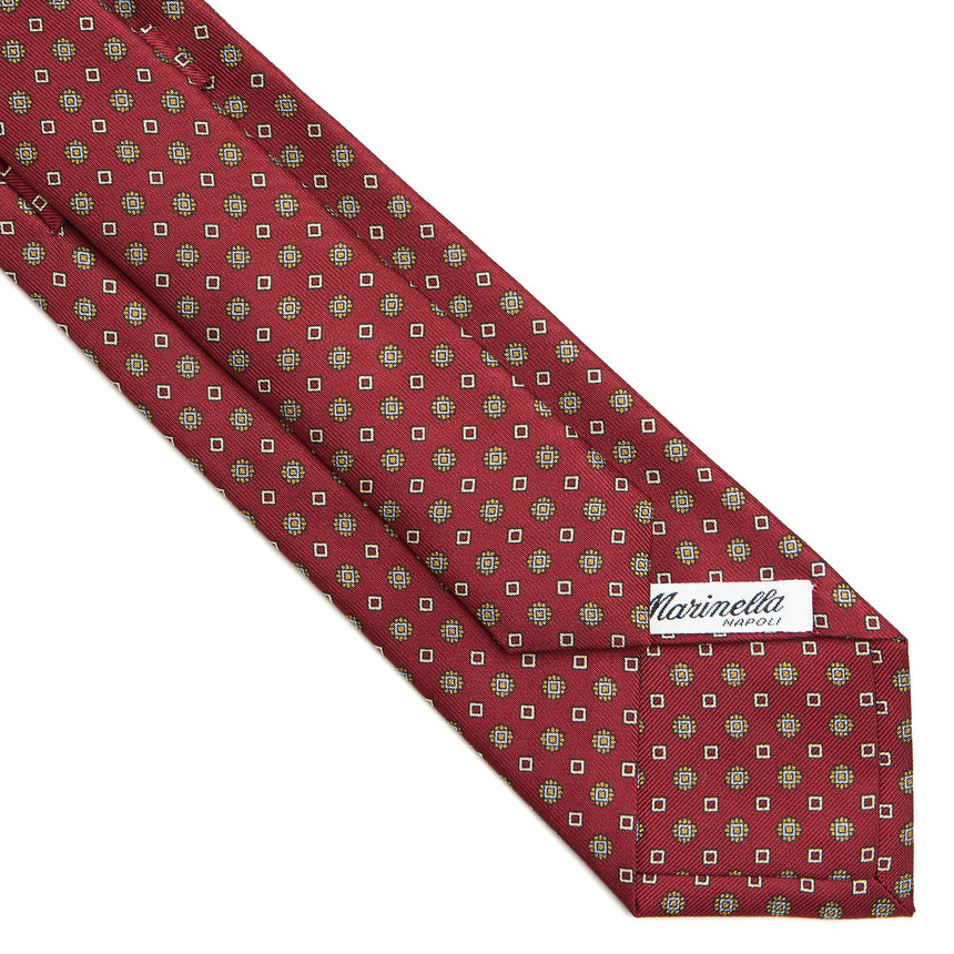 BURGUNDY SARTORIAL CLASSIC SILK TIE