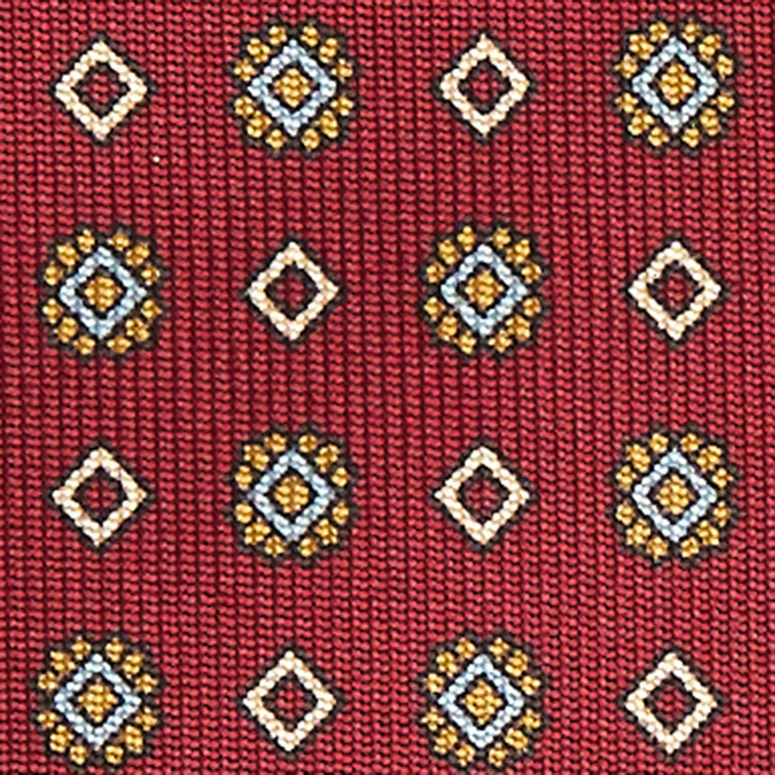 BURGUNDY SARTORIAL CLASSIC SILK TIE