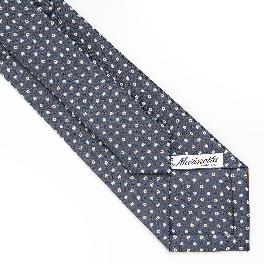 DARK GREY SARTORIAL CLASSIC SILK TIE